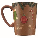 @ Transfer- | Siebdruckfolie für Kaffeetasse 'Mon beau sapin' (10 Stk)