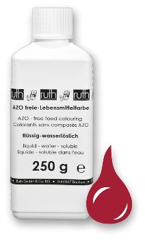 @ Lebensmittelfarbe rot | bläulich (250ml)