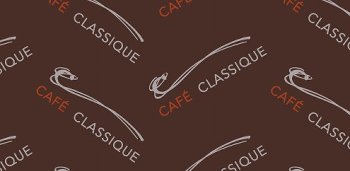 @ Eigendruck Transfer- | Siebdruckfolie CAFÉ CLASSIQUE (125 Stk)