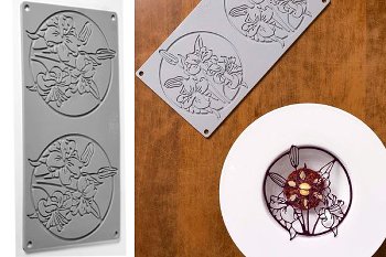 @ Silikon-Matte | -Form 2 Blumenkränze 'Floreale' (31x16cm)