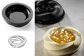 @ Silikon-Matte | -Form | Einzel- | Kuchenform rund 'Karma'