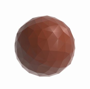 @ Gießform Praline | Pralinengießform 24 runde Formen 3D-Muster