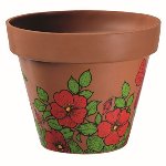 @ Transfer- | Siebdruckfolie für Blumentopf 'Potentilles' (20 Stk)
