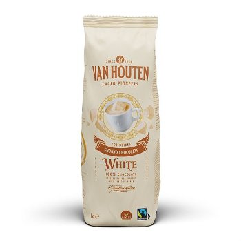 @ Trinkschokolade 'Ground White Chocolate', 23% Kakao