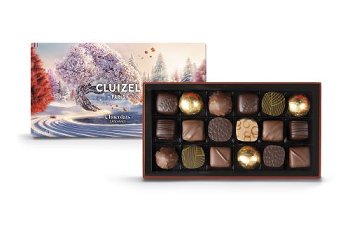 @ Pralinenpackung Weihnachten | Coffret Noir & Lait 'Wintermärchen' (195g) SA *