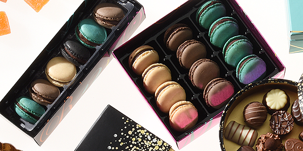 Verpackungen speziell für Macarons